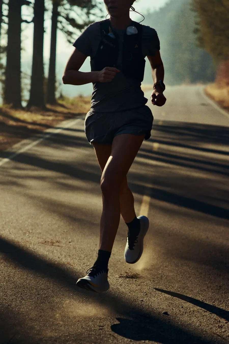 Running (AI-generated visual)